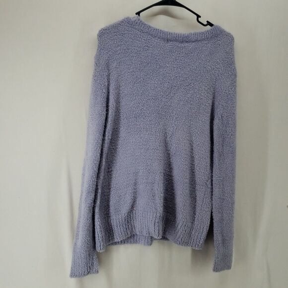 Style & Co Purple fuzzy Sweater Small (AL) - Picture 6 of 6